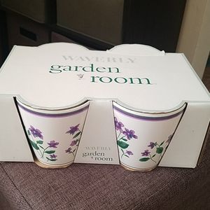 Set of 4 Waverly Garden Room Sweet Violet